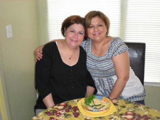 Irma and Terry's spinach torta. They're a true sister act! Irma and Terry's spinach torta. They're a true sister act!