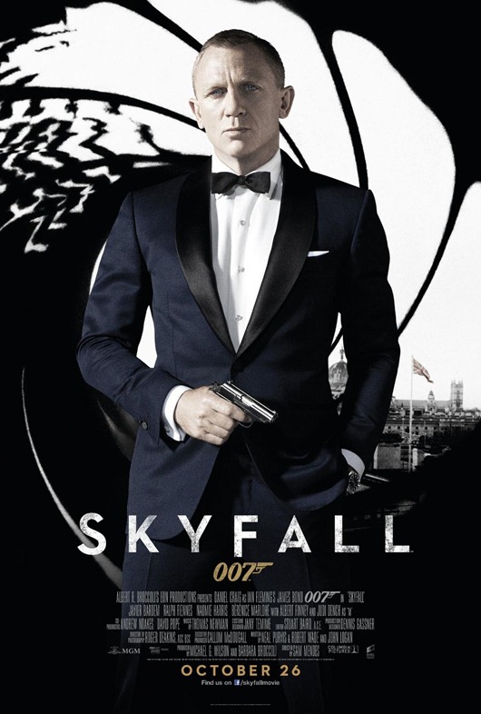 007 - Skyfall angol poszter