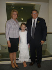 Maryke with Nana and Papa.
