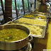 Soup, rice and appetizers in Nanay Bebeng Restaurant