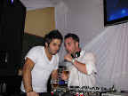 DJs Netto Buck e Thiago Bellini trocando idéias