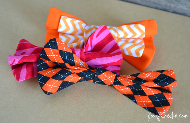 Simple Fabric Bow Sewing Instructions