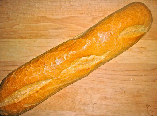 Start with a loaf (or half a loaf) of white bread. Slightly stale is ideal!