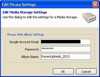 Setting Up Picasa Web In Zoundry Raven