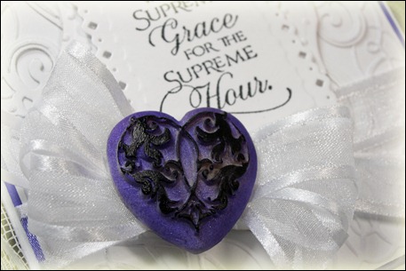 Our Daily Bread designs, Flower Soft, Elegant Hearts Mold, Quote Collection 3, Spellbinders