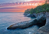 Honorable Mention - Larry Barnes for "Cape Flattery Predawn"
