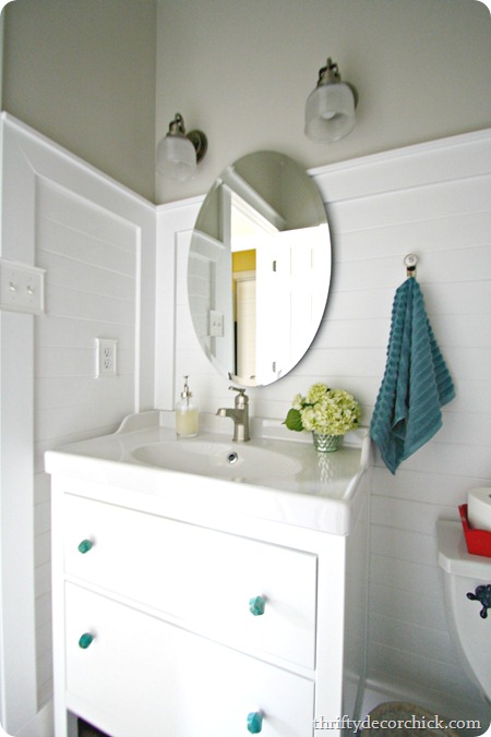 IKEA Hemnes bathroom vanity