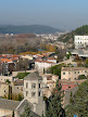 St Peter's and the walled district across the Galligants, from the town walls