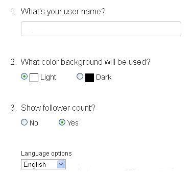Twitter Follow Button Options 01