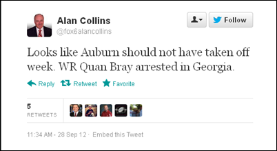 Twitter - fox6alancollins- Looks like Auburn should not ... 2012-09-28 11-55-27