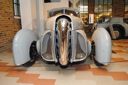 1932 Auburn Speedster named'Beelzebub' This car raced in European Road 