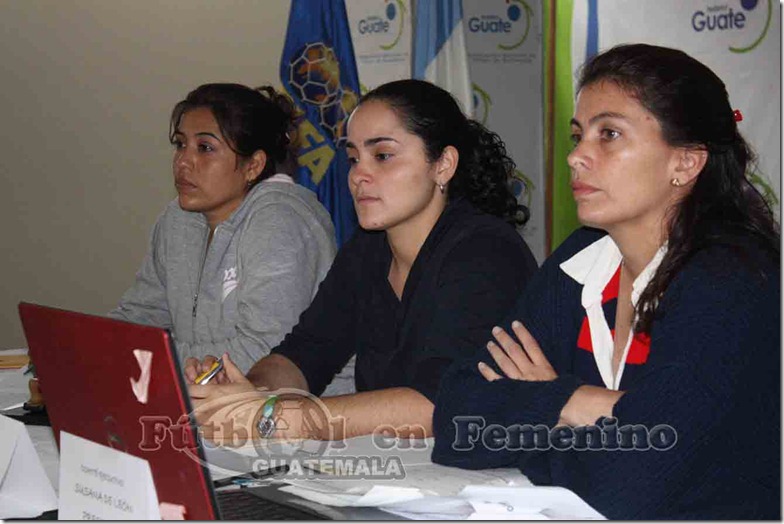 dirigencia de liga femenil de guatemal