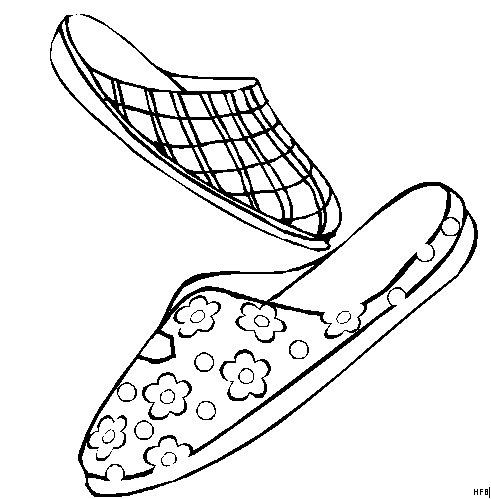 COLOREAR DIBUJOS DE ZAPATILLAS