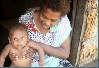 Marulaon - Mary and baby Rodney WED