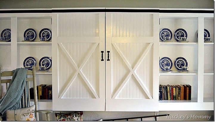 front view barn doors