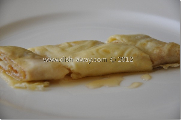 Basic Crepes Recipe by www.dish-away.com