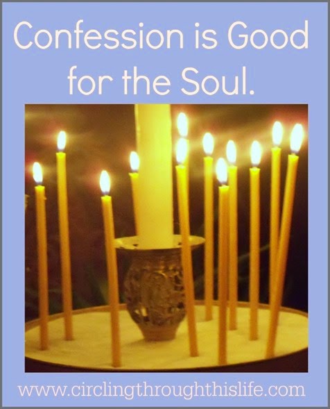 Confession is good for the soul. It restores joy, hope and brings healing to the heart.