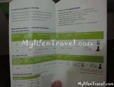 Maxis wireless broadband package 052 Maxis wireless broadband package 052