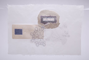 materials laminated between two sheets of handmade abaca paper