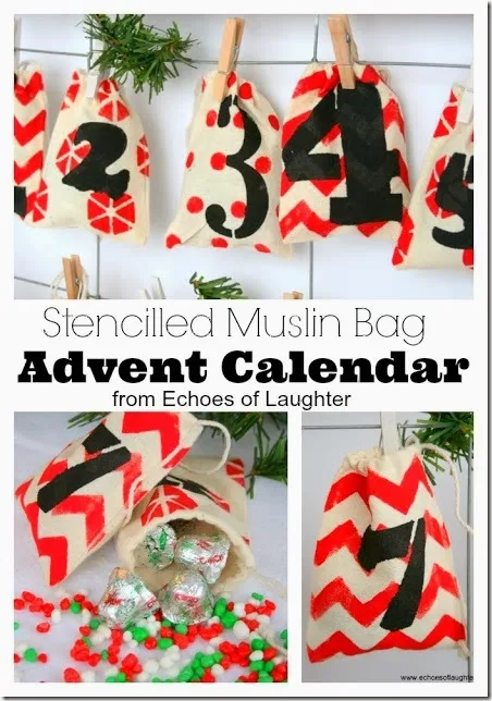 Muslin Bag Advent Calendar