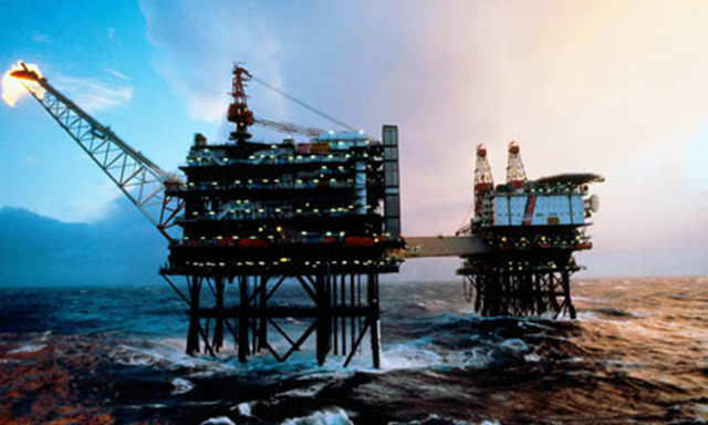North Sea oil rigs. More than 100 potentially lethal oil and gas spills took place on rigs in the North Sea in 2009 and 2010. Alamy