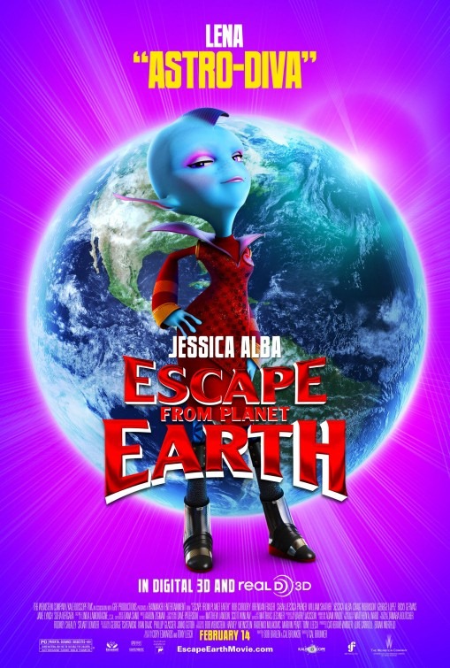 Hét Escape from Planet Earth karakterplakát 06
