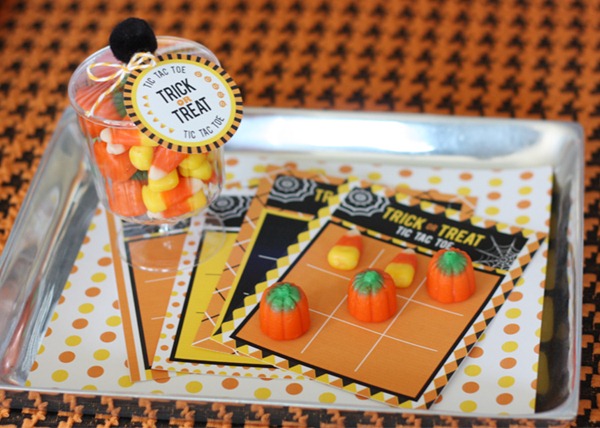 tic tac toe trick or treat