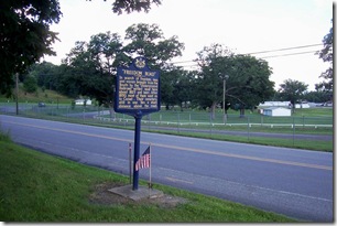 "Freedom Road" marker across from the Stoneboro Fairgrounds (Click any photo to enlarge)