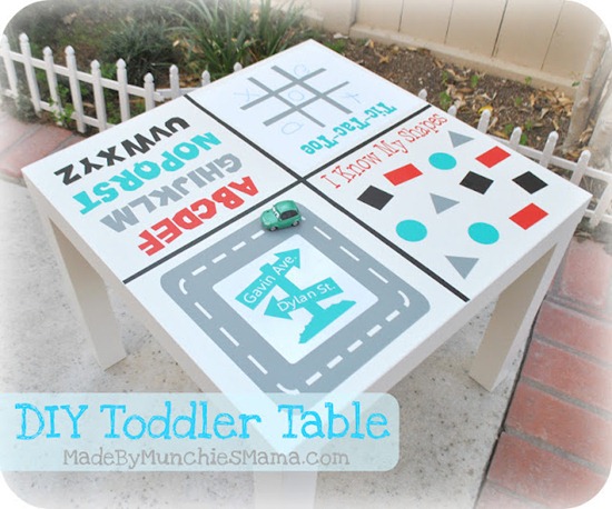diy toddler table