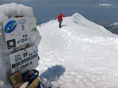 2013.04.20 - Fagaras - Vf Modoveanu - Schi-Alpinism