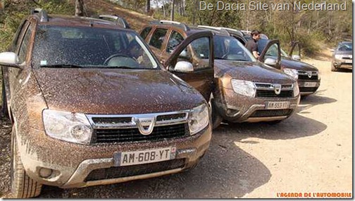 Dacia Duster verkoop 0811