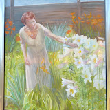 Inges Gartenträume Öl auf Leinwand, 60x80 cm, Copyright 2011 by O.Weinreich