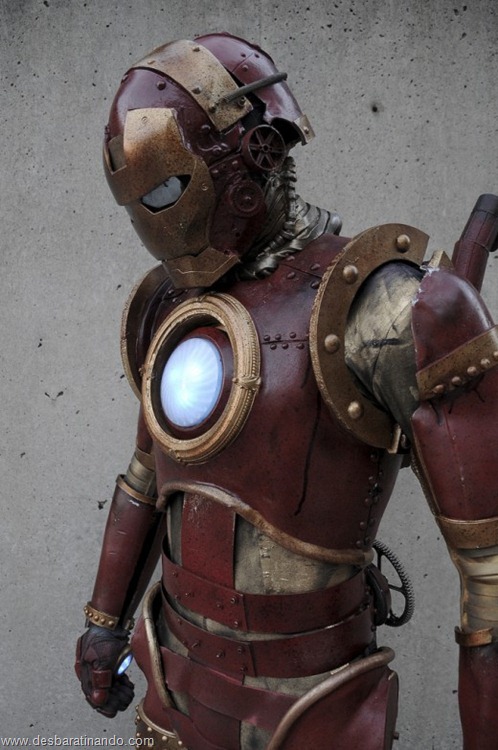 armadura iron man homem de ferro steam punk desbaratinando (1) armadura iron man homem de ferro steam punk desbaratinando (1)