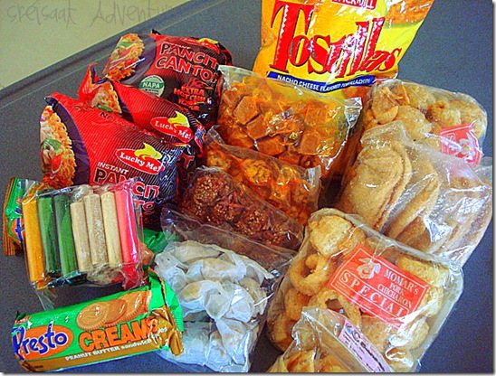 junk foods from home