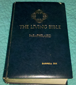 c0 gift from Darrell Dik, New Living Translation bible
