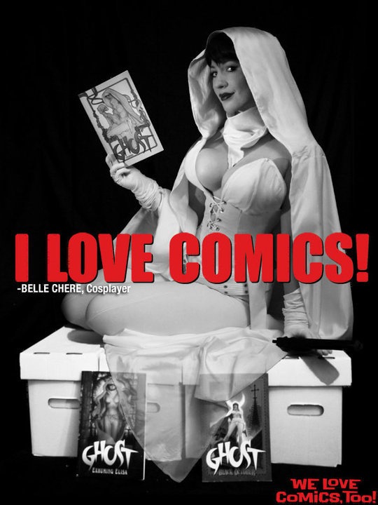BelleChere as Ghost - I Love Comics