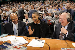 NCAA- Il Bracket di Barack Obama: Per il Presidente Usa saranno Duke, Kansas, Ohio State e Pittsburgh ad accedere alle Final Four del Torneo Ncaa.