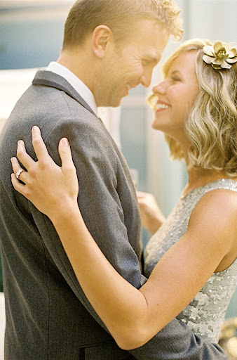 The happy couple.