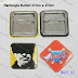 Square Pin Button, Features: Shell: tin
Bottom: tin plate or ABS
Any picture can be placed inside with full color printing
size: 37x37mm. 1.5x1.5 inch.
MedaLit.com - Absi CO