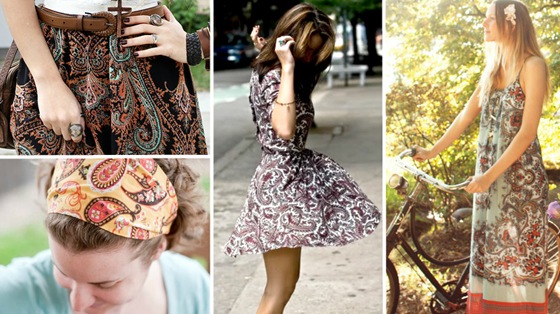 Como usar estampa Paisley: Fotos e dicas para se inspirar. Como usar estampa Paisley: Fotos e dicas para se inspirar.
