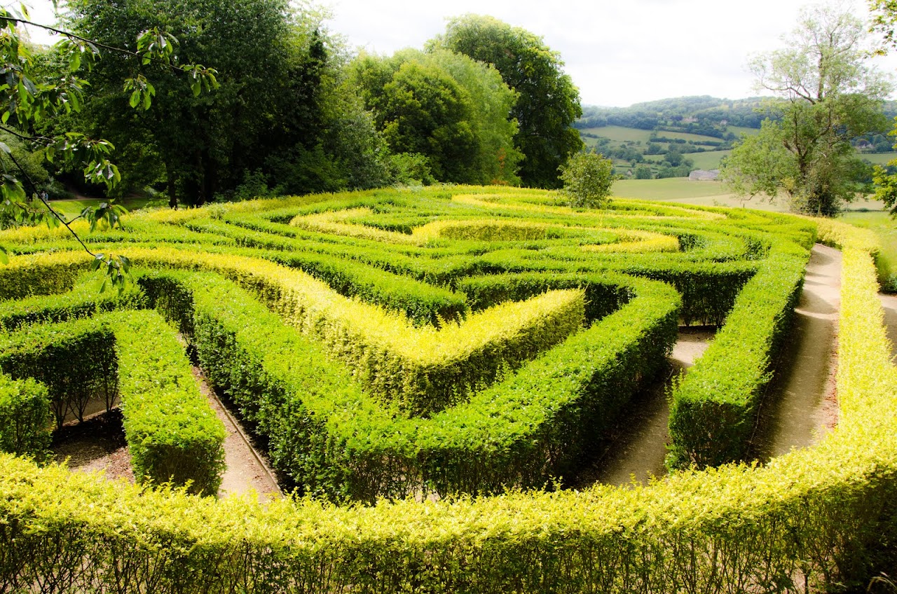 Green gardens Painswick Rococo