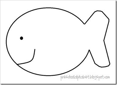 Goldfish Snack Coloring Page Goldfish Snack Coloring Page