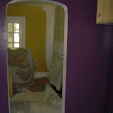 The finished archway
