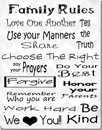 family rules q