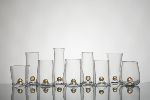 It's always nice to sprinkle in a few showstoppers, these glasses do the trick. (michaeljschunke.com) It's always nice to sprinkle in a few showstoppers, these glasses do the trick. (michaeljschunke.com)