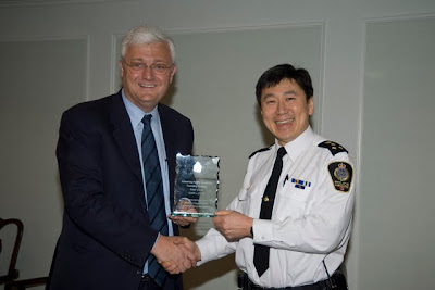 VPF Chairman Peter Armstrong with Chief Chu