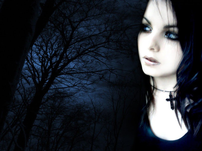 Dark Girl With Background, Death