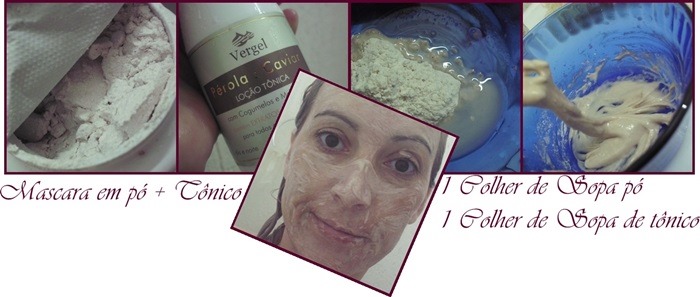 Tônico + Mascara de Colágeno =Revitalização Facial Vergel Revitalização Facial Vergel