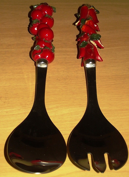 talheres para salada Tomatoes