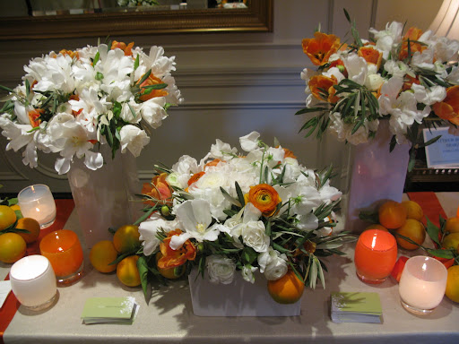 Matthew made such beautiful arrangements.
